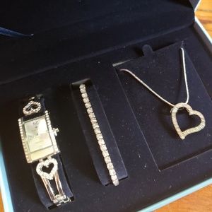 Jewelry Set-Necklace, Watch, Bracelet